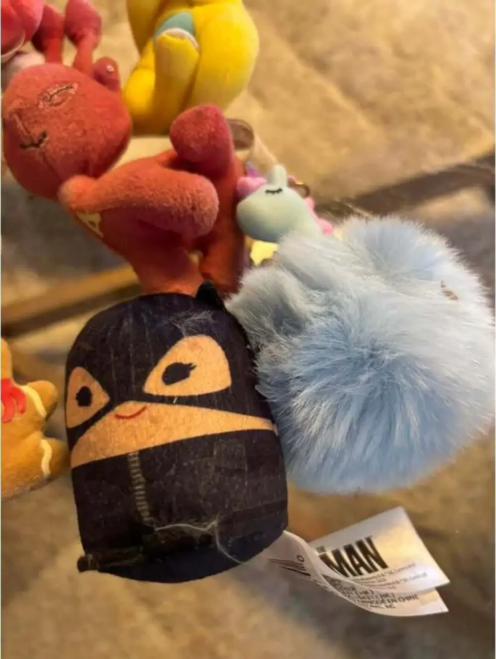 Assorted Small Plush Toy Lot - Spider-Man, Disney Tsum Tsum, Teletubbies